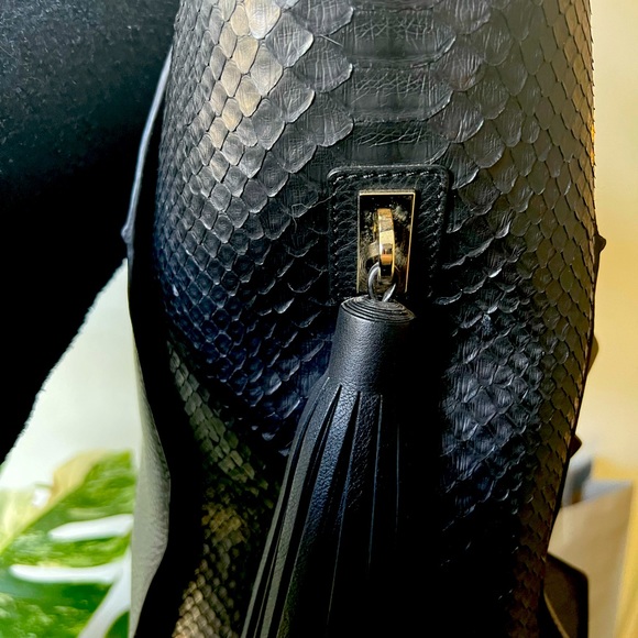 Sofia Al Asfoor Python Shield Bag - Picture 8 of 11